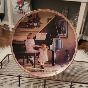 "Dress Rehearsal" Limited Edition Plate by Greg Olsen- Best of Times Collection